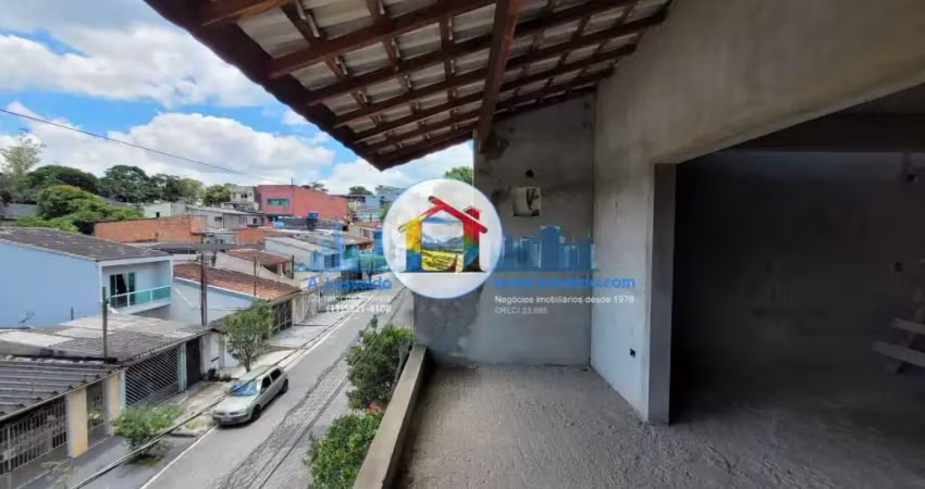 Grande sobrado com 2 casas para finalizar no Jardim Tupã na Região do Riacho Grande disponível para venda!