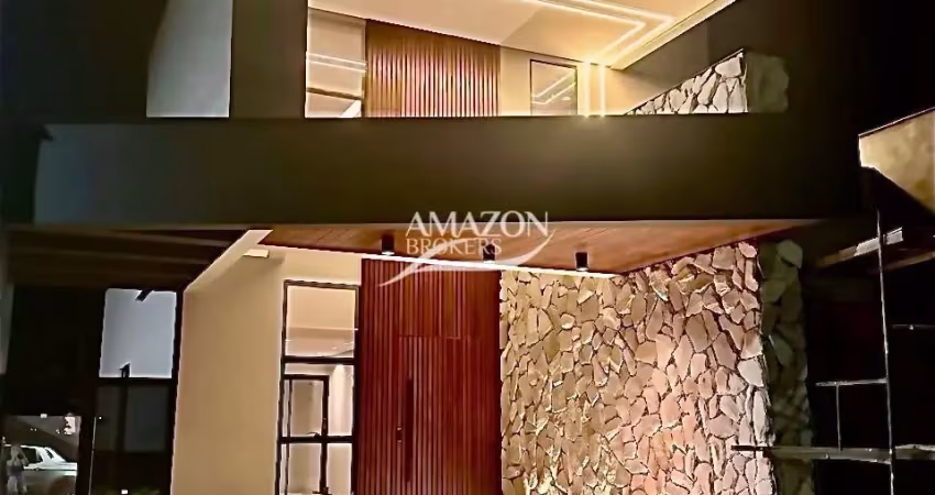 Casa em condomínio fechado com 3 quartos à venda na Rua Thales Loureiro, Ponta Negra, Manaus