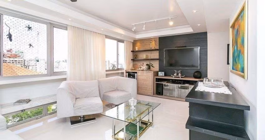 Apartamento para Venda - 110.55m², 3 dormitórios, sendo 2 suites, 1 vaga - Petrópolis