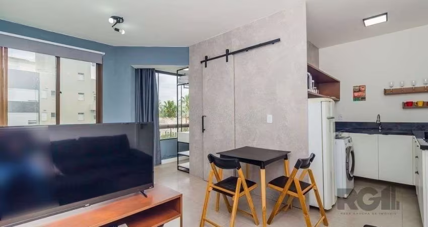 Excelente apartamento JK de 29m² na frente da Redenção.