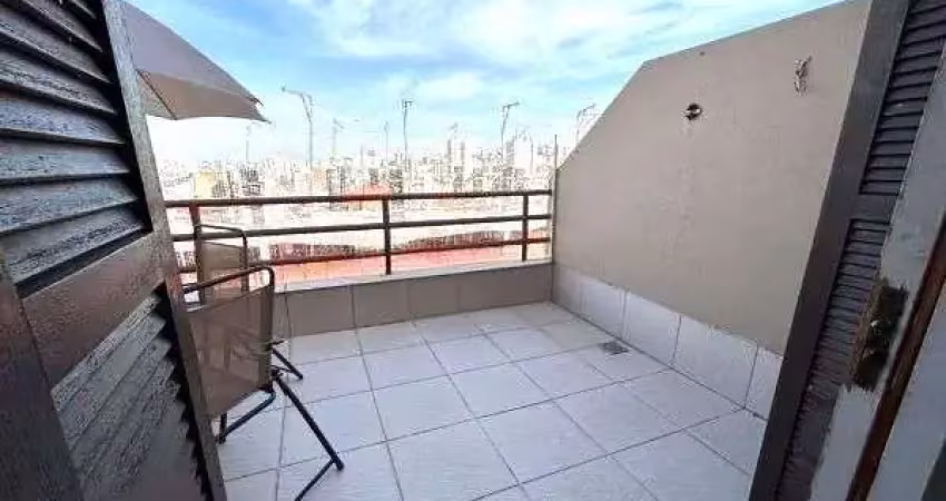 Cobertura no jardim botânico de 2 dormitórios e vaga semi mobiliada