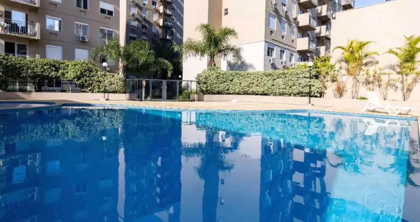 Apartamento com 03 quartos e 01 vaga escriturada no bairro camaquã