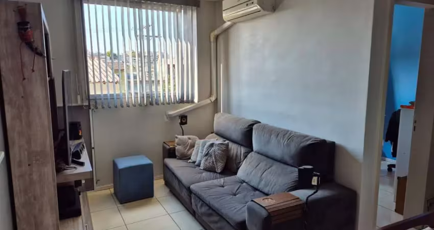 Apartamento mobiliado com 2 dormitórios e vaga de garagem