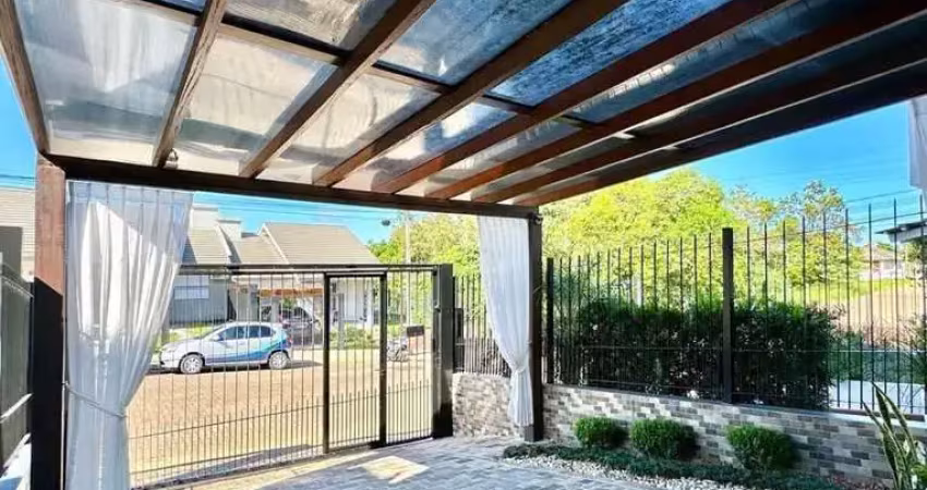 Casa 2 dormitórios e 1 vaga lajeado 75m2 bairro jardim botânico
