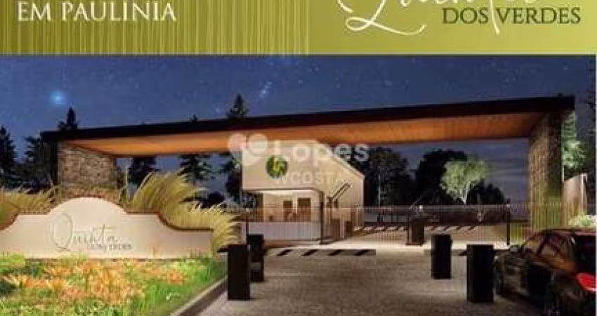 Lançamento Terrenos Condomínio Quinta dos Verdes Paulínia