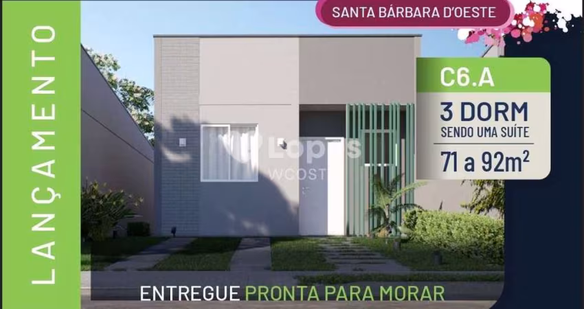 Casa térrea com 2 dorms, Jardim dos Manacás II, SBO