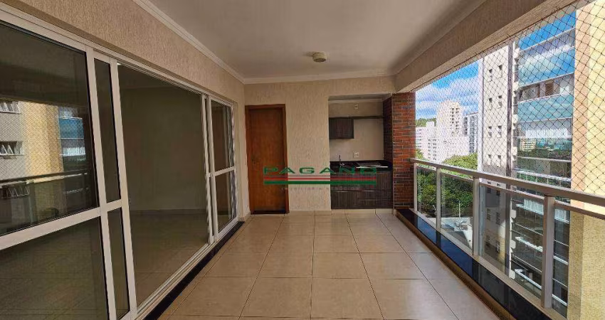 Apartamento com 3 dormitórios, 144 m² - venda por R$ 850.000,00 ou aluguel por R$ 4.977,42/mês - Jardim Botânico - Ribeirão Preto/SP