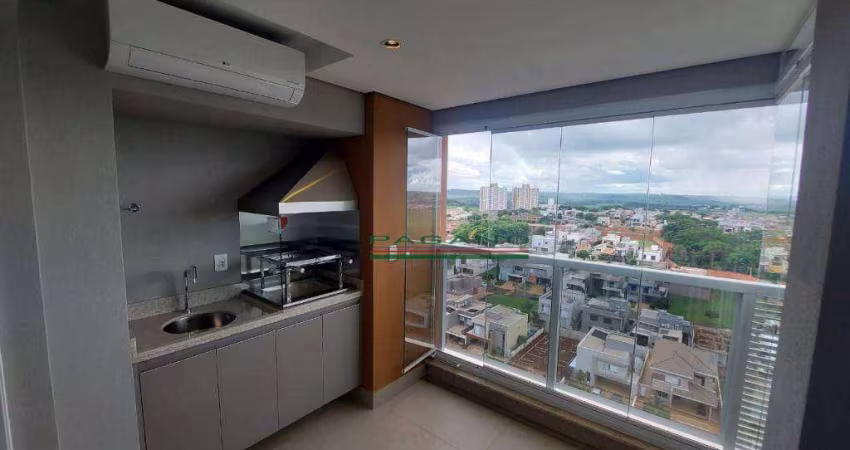 Apartamento com 3 dormitórios para alugar, 90 m² por R$ 6.283,00/mês - Quinta da Primavera - Ribeirão Preto/SP