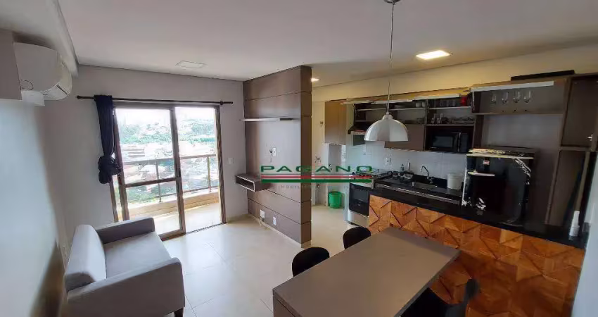 Apartamento com 1 dormitório para alugar, 45 m² por r$ 3.317,00/mês - jardim califórnia - ribeirão preto/sp