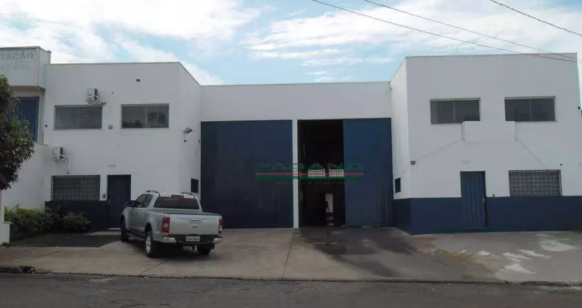 Galpão, 520 m² - venda por r$ 2.000.000,00 ou aluguel por r$ 11.440,00/mês - jardim anhangüera - ribeirão preto/sp