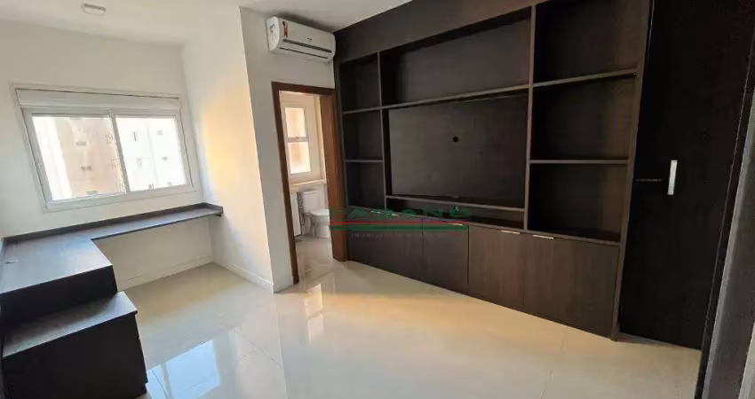 Apartamento com 1 dormitório, 62 m² - venda por r$ 550.000,00 ou aluguel por r$ 3.141,85/mês - jardim canadá - ribeirão preto/sp