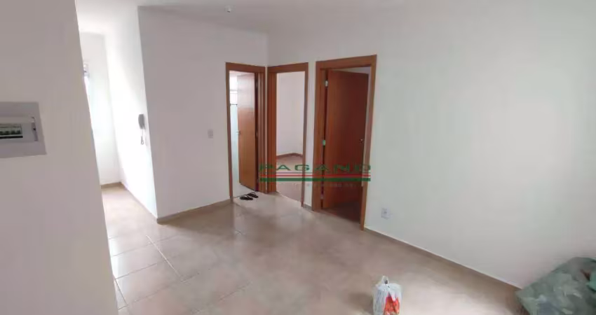Apartamento com 2 dormitórios para alugar, 45 m² por R$ 1.400,01/mês - Centro - Cravinhos/SP
