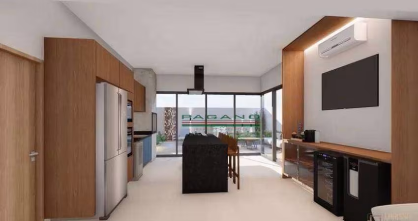 Casa com 3 dormitórios à venda, 182 m² por R$ 1.460.000,00 - Vivendas da Mata - Ribeirão Preto/SP