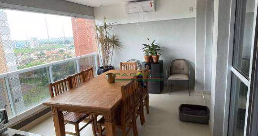Apartamento com 3 dormitórios à venda, 127 m² por R$ 980.000,00 - Bosque das Juritis - Ribeirão Preto/SP