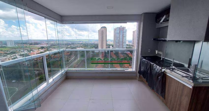 Apartamento com 3 dormitórios para alugar, 107 m² por R$ 5.481,00/mês - Jardim Botânico - Ribeirão Preto/SP