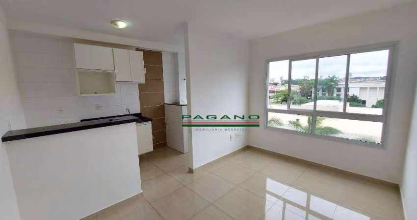 Apartamento com 1 dormitório para alugar, 37 m² por R$ 2.021,42/mês - Residencial Flórida - Ribeirão Preto/SP