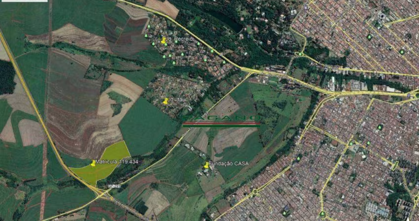 Área à venda, 351000 m² por R$ 28.080.000,00 - Jardim Progresso - Ribeirão Preto/SP