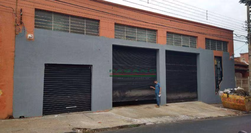 Galpão para alugar, 667 m² por R$ 8.721,41/mês - Campos Elíseos - Ribeirão Preto/SP