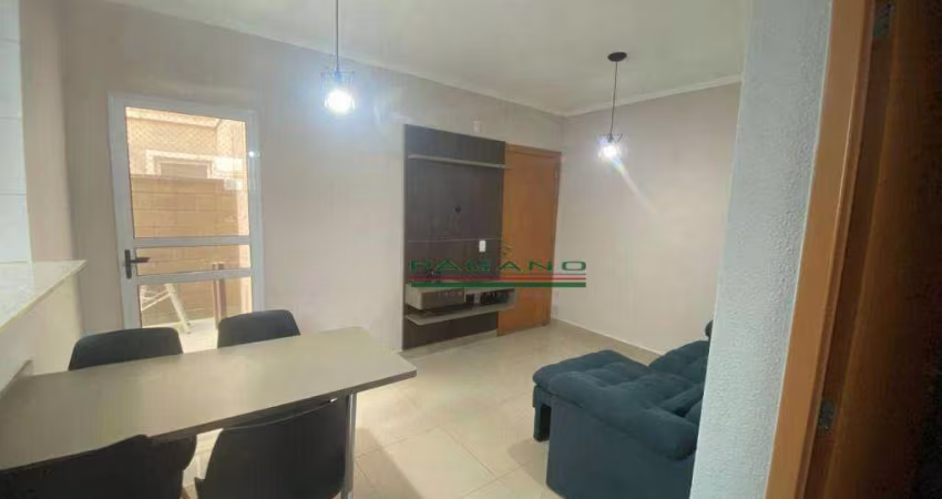 Apartamento com 2 dormitórios para alugar, 41 m² por R$ 1.565,00/mês - Reserva real - Ribeirão Preto/SP