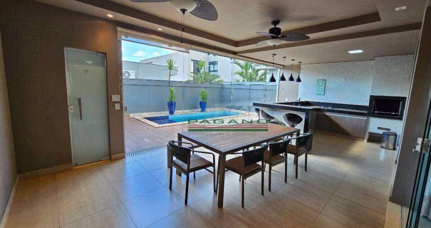 Casa com 3 dormitórios para alugar, 221 m² por R$ 8.422,00/mês - Recreio das Acácias - Ribeirão Preto/SP