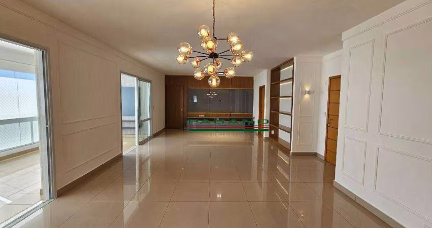 Apartamento com 3 dormitórios para alugar, 172 m² por R$ 7.215,71/mês - Nova Aliança - Ribeirão Preto/SP