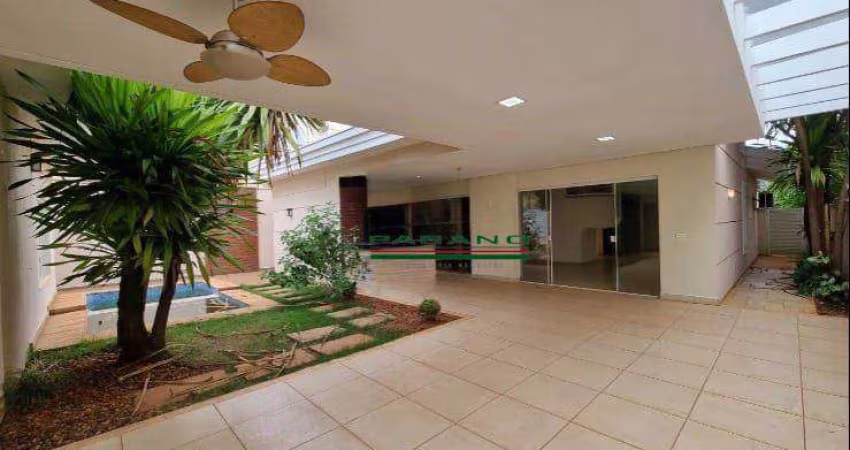 Casa com 3 dormitórios para alugar, 242 m² por R$ 11.773,83/mês - Vila do Golf - Ribeirão Preto/SP