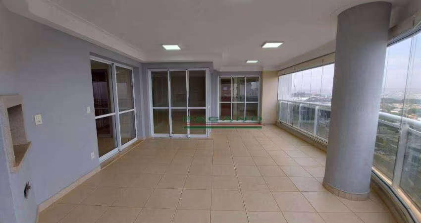 Apartamento com 3 dormitórios, 209 m² - venda por R$ 1.500.000,00 ou aluguel por R$ 7.913,00/mês - Bosque das Juritis - Ribeirão Preto/SP
