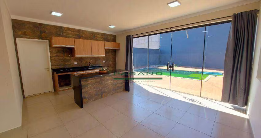 Casa com 3 dormitórios para alugar, 180 m² por R$ 6.000,00/mês - Bomfim Paulista - Ribeirão Preto/SP