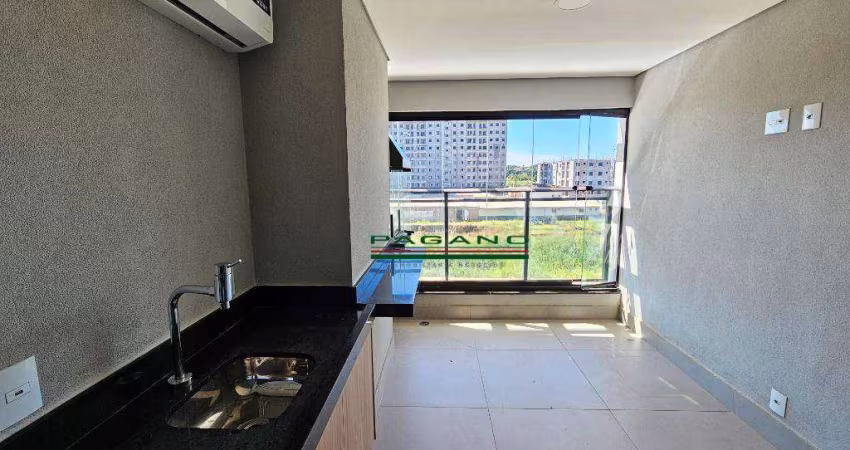 Apartamento com 2 dormitórios para alugar, 80 m² por R$ 5.780,02/mês - Jardim Olhos D´água - Ribeirão Preto/SP