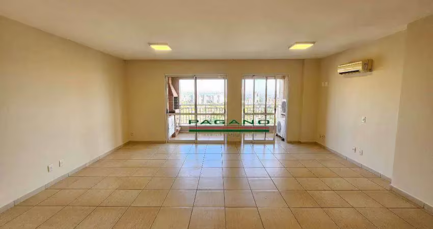 Apartamento com 3 dormitórios para alugar, 128 m² por r$ 6.200,00/mês - jardim canadá - ribeirão preto/sp