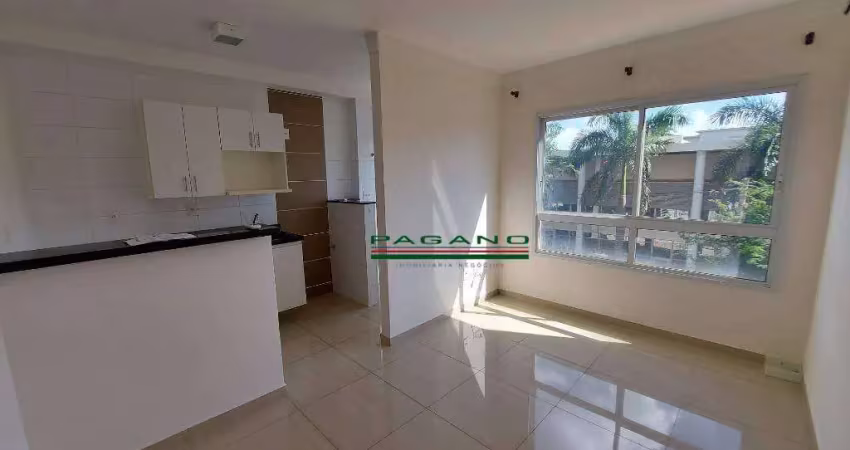 Apartamento com 1 dormitório para alugar, 37 m² por r$ 2.121,42/mês - residencial flórida - ribeirão preto/sp