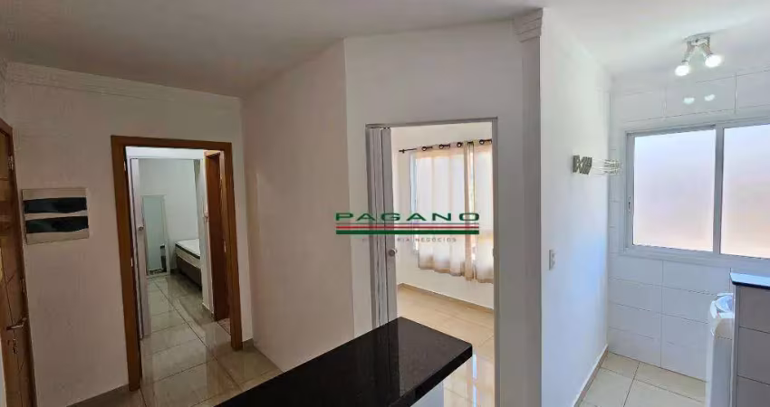 Apartamento com 1 dormitório para alugar, 37 m² por r$ 2.321,42/mês - residencial flórida - ribeirão preto/sp