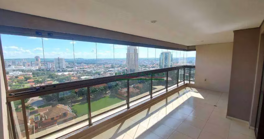 Apartamento com 4 dormitórios para alugar, 265 m² por r$ 10.993,11/mês - jardim irajá - ribeirão preto/sp