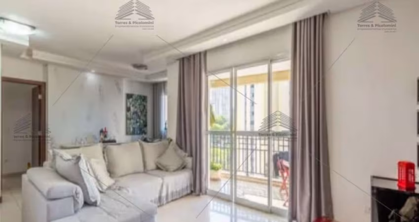 apartamento de 141 m² a venda no Anália Franco, com 3 suites, 5 banheiros, sala ampla, 3 vagas de garagem, deposito, varanda, lazer completo