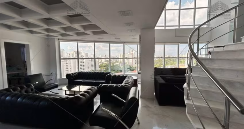 Cobertura triplex de 480m² a venda no jardim Avelino, com 4 dormitórios sendo todos suítes, 6 banheiros, 6 vagas de garagem, lazer completo, piscina