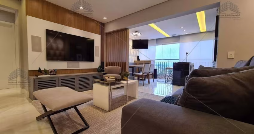 Apartamento todo Mobiliado e decorado na Vila Matilde com 90m2, varanda gourmet, 2 vagas de garagem, suíte, deposito privativo, alto padrão