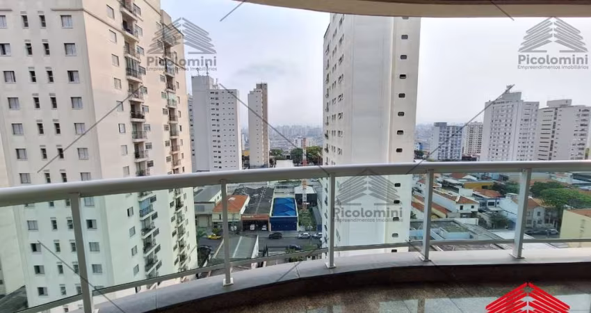 Apartamento 120 m², Mooca, 3 quartos sendo 1 suíte com closet, lavabo, sala com ampla varanda, cozinha planejada, escritório,02 vagas,andar alto.