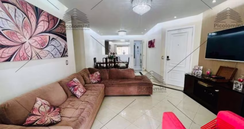 Apartamento 124 m²,Tatuapé, 04 quartos, 03 suites, lavabo, cozinha planejada, 03 salas,lareira,sacada,03 vagas, proximo ao metrô carrão.