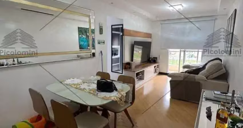 Apartamento Parque São Lucas com 68 metros, 2 quartos, 1 suíte, sala 2 ambiente com varanda, móveis planejados, 2 banheiros, 1 vaga, piscina, academia
