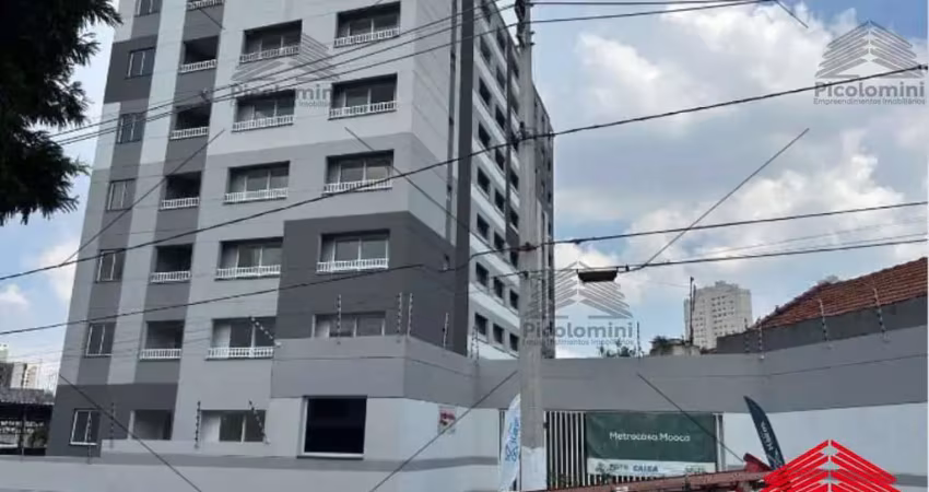 Apartamento à venda na mooca novo, 1 quarto, sala 2 ambientes com sacada, 1 banheiro. academia, sauna, mercado, espaço gourmet. próximo ao metrô