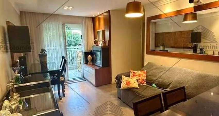 Apartamento à venda, 68 m², Belenzinho, 03 quartos, 01 suíte, ampla sala 2 ambientes com sacada, cozinha americana, 1 vaga, portaria virtual.