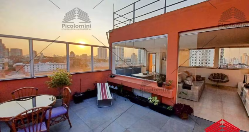 Cobertura duplex de luxo no Ipiranga, São Paulo-SP: 3 quartos, 1 suíte, 2 salas, 3 banheiros, 3 vagas de garagem e 282 m².