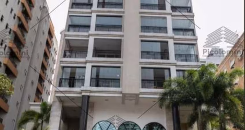 Apartamento de Luxo à Venda em Santos-SP, 2 quartos, 2 suítes, 2 salas, 4 banheiros, 3 vagas de garagem, 106m² no Gonzaga.
