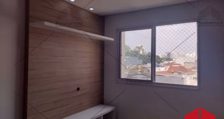 Apartamento à venda no Tatuapé Com 45 metros, 2 quartos, sala 2 ambientes, cozinha planejada, 1 banheiro, piscina, academia, espaço pet e gourmet