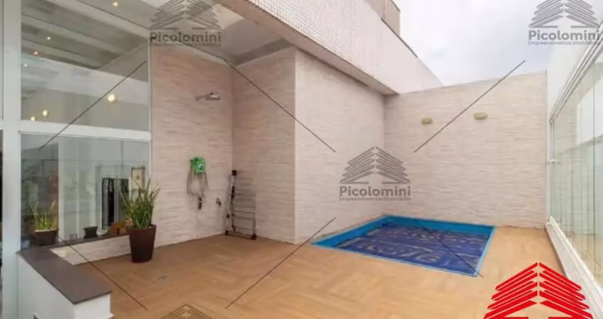 Cobertura duplex na moóca , são paulo-sp, com 3 quartos, 3 suítes e 215m² de área. agende sua visita!