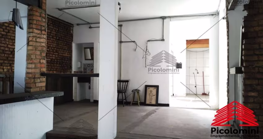 Salão comercial para locação com 2 banheiros