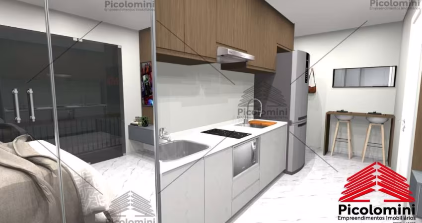 Apartamento à venda na Mooca, São Paulo-SP: 1 quarto, 1 banheiro, 27,50 m² de área.