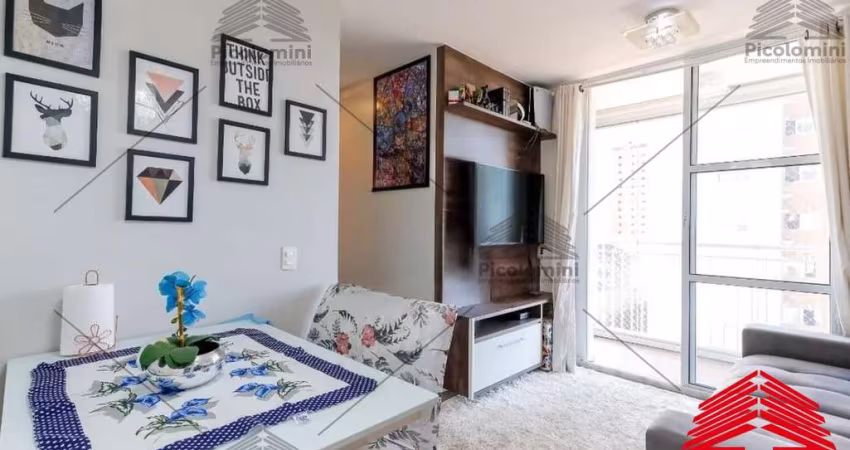 Apartamento à venda Vila Maria Com 2 quartos, sala com varanda, cozinha americana, 1 banheiro, 1 vaga, 45m². piscina, academia, espaço gourmet e mais