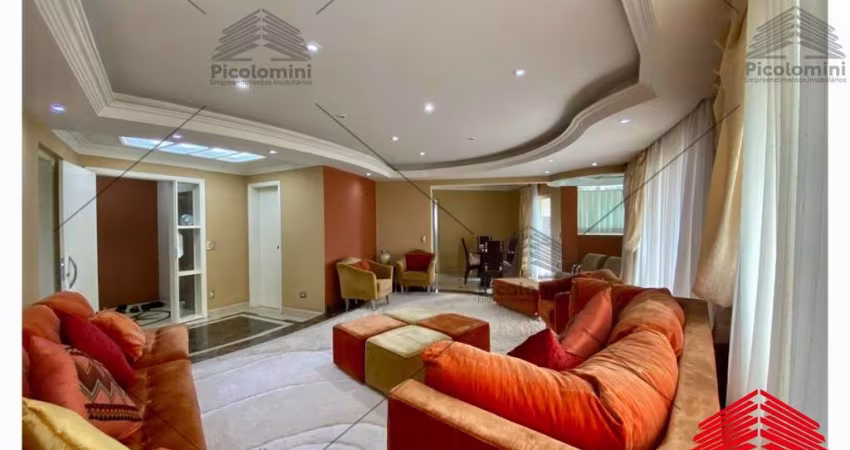 Apartamento à venda, 293 m², Anália Franco, 04 quartos,02 suítes, 04 salas,ampla sacada, ar condicionado,cozinha mobiliada,05 vagas com depósito.