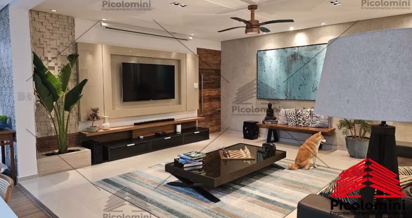 Apartamento Garden Alto Padrão praia José Menino com 217m2 próximo ao Orquidário de Santos